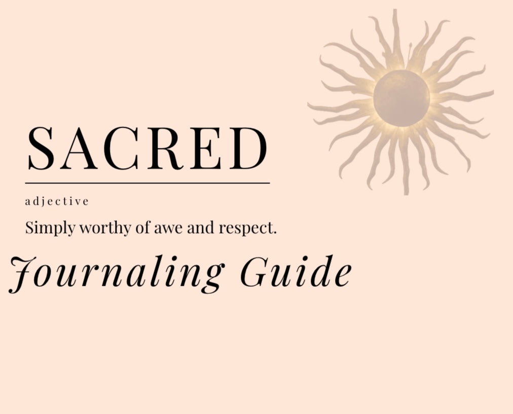 Sacred Ritual Journaling Guide